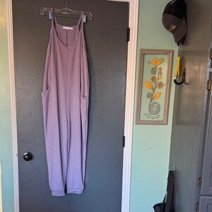 Sincerely Jules Lavender Tank Jumpsuit with pockets